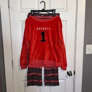 SO Intimates pajama’s set. Naughty and size Large.